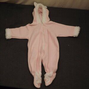 Vintage Bunny Winter One-Piece 6 Month